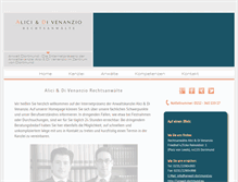 Tablet Screenshot of anwalt-dortmund.eu